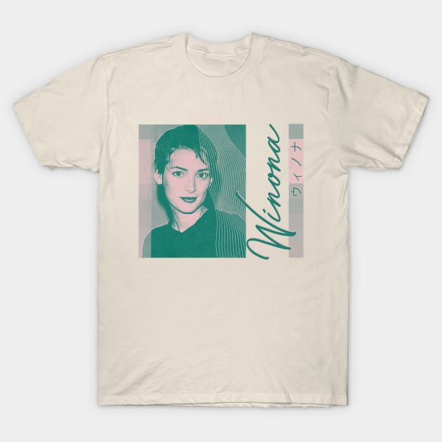 Winona Ryder • #2 • • • •  1990s Aesthetic Design T-Shirt by unknown_pleasures